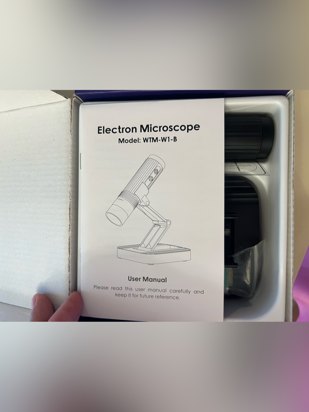Digital Microscope - Blue - Compact USB Lab Camera - Picture 2 of 5